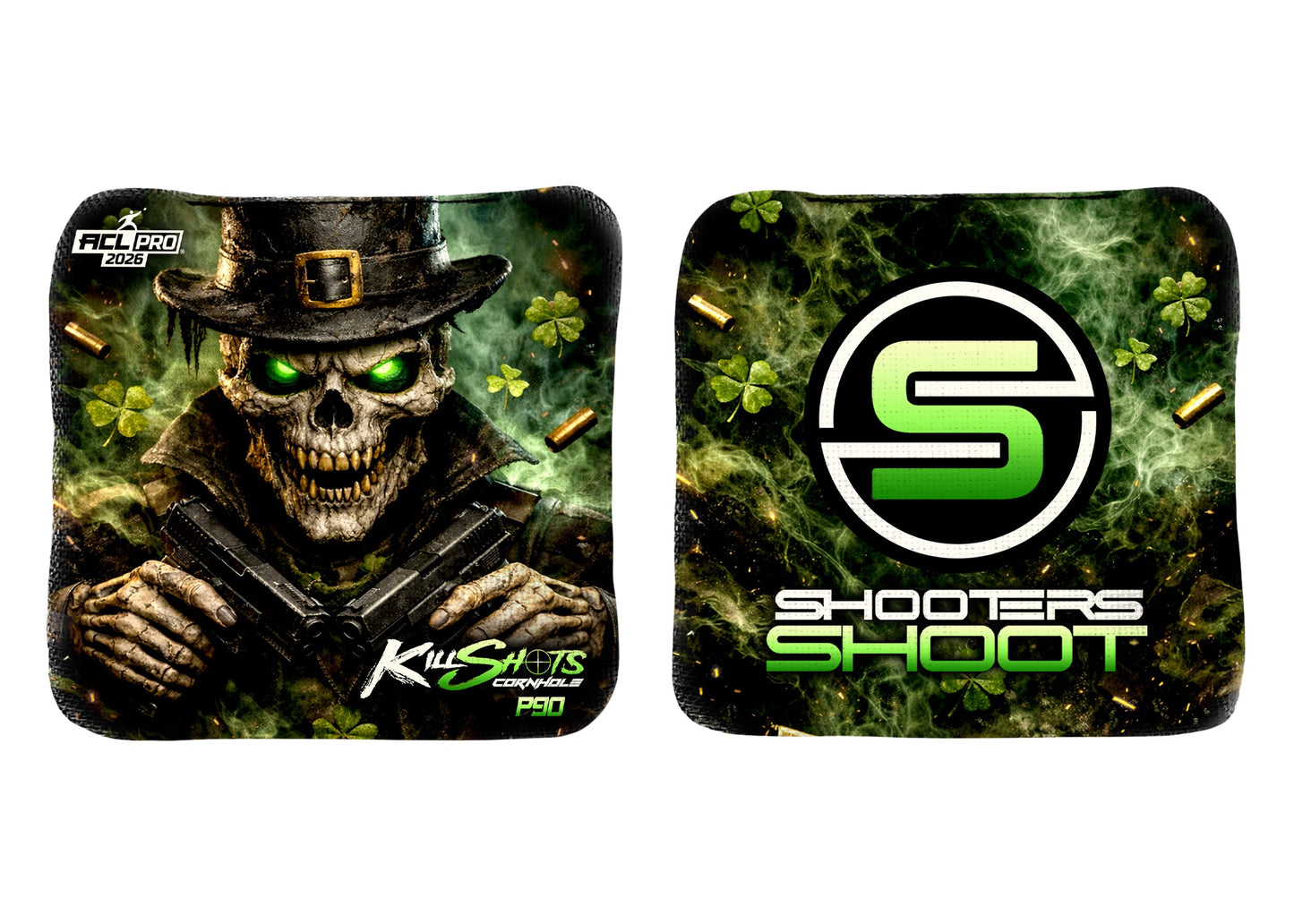 Killshots Cornhole | P90 Series | 2026 ACL PRO | Cornhole Bags | Limited Edition Designs