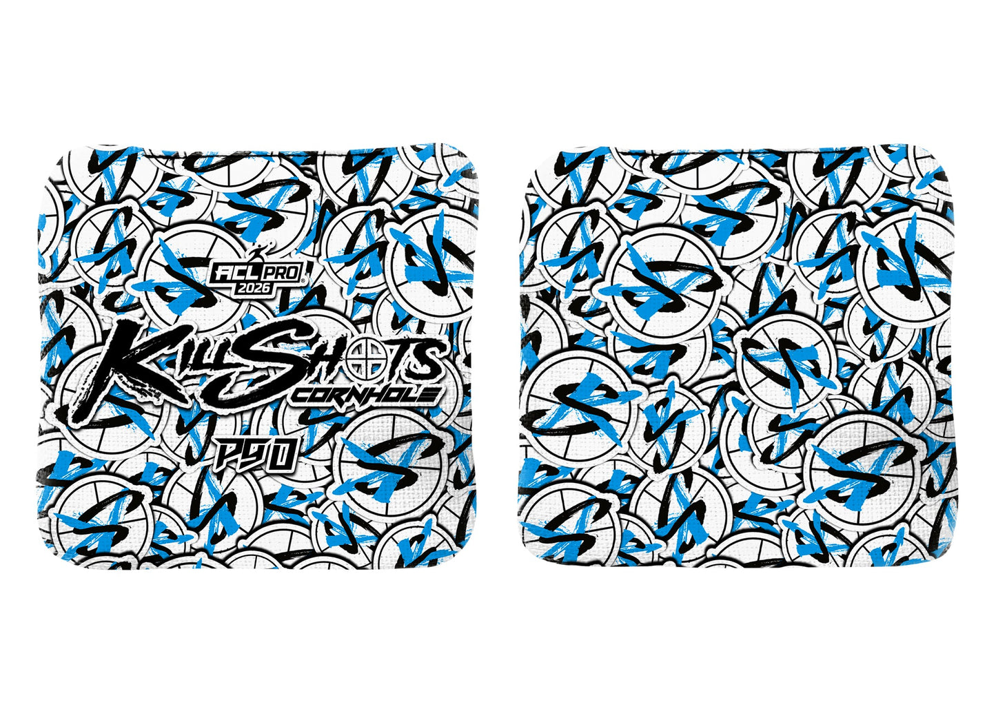 Killshots Cornhole | P90 Series | 2026 ACL PRO | Cornhole Bags | Limited Edition Designs