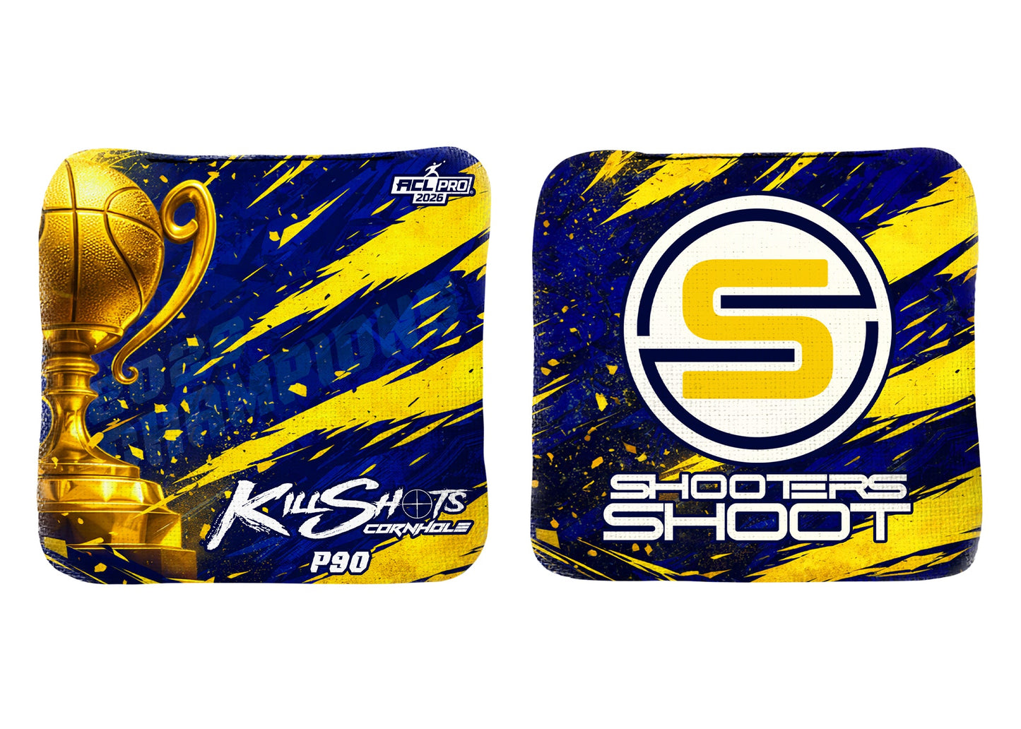 Killshots Cornhole | P90 Series | 2026 ACL PRO | Cornhole Bags | Limited Edition Designs