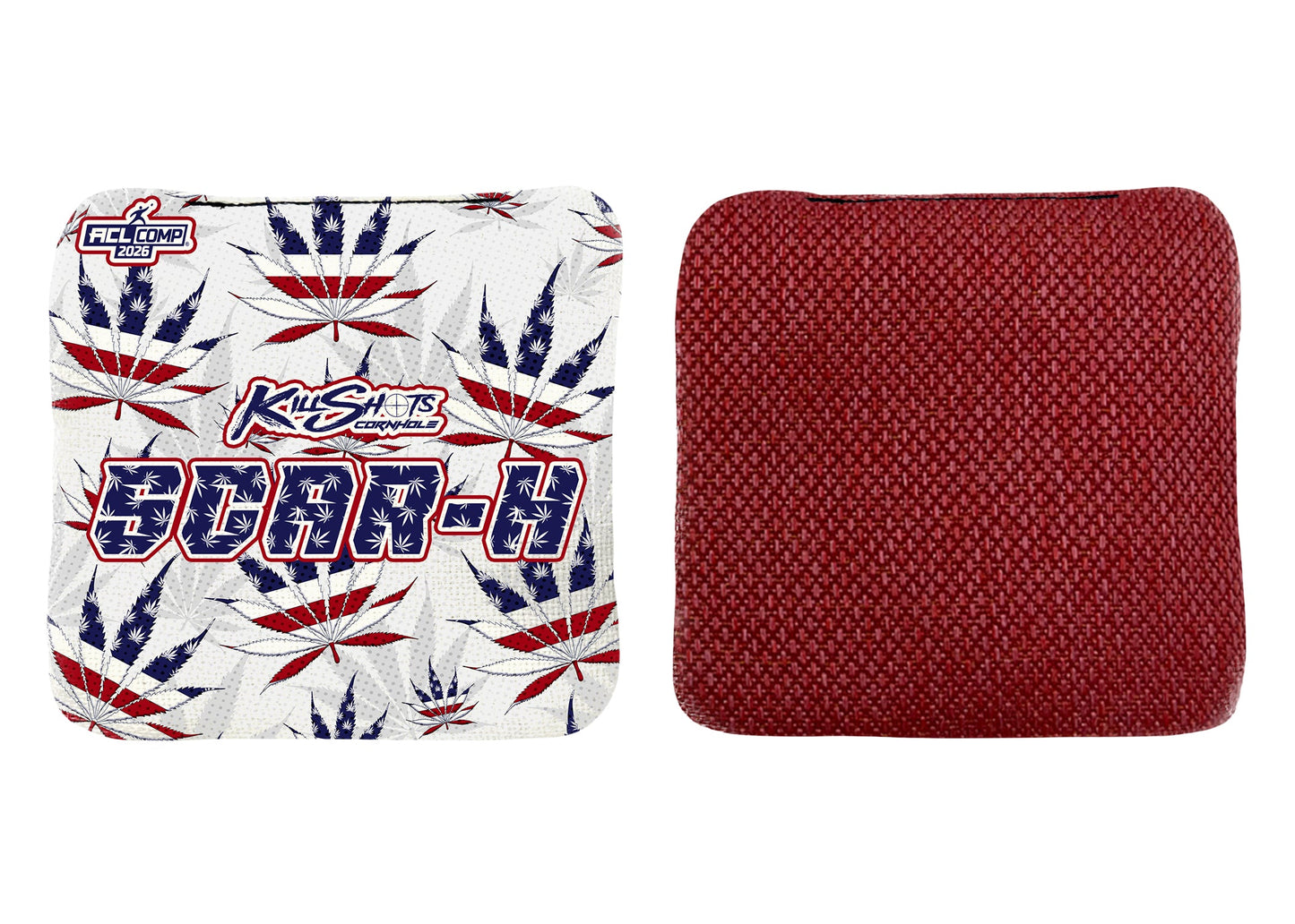 Killshots Cornhole | Scar-H Series | 2026 ACL COMP | Cornhole Bags | Limited Edition Designs