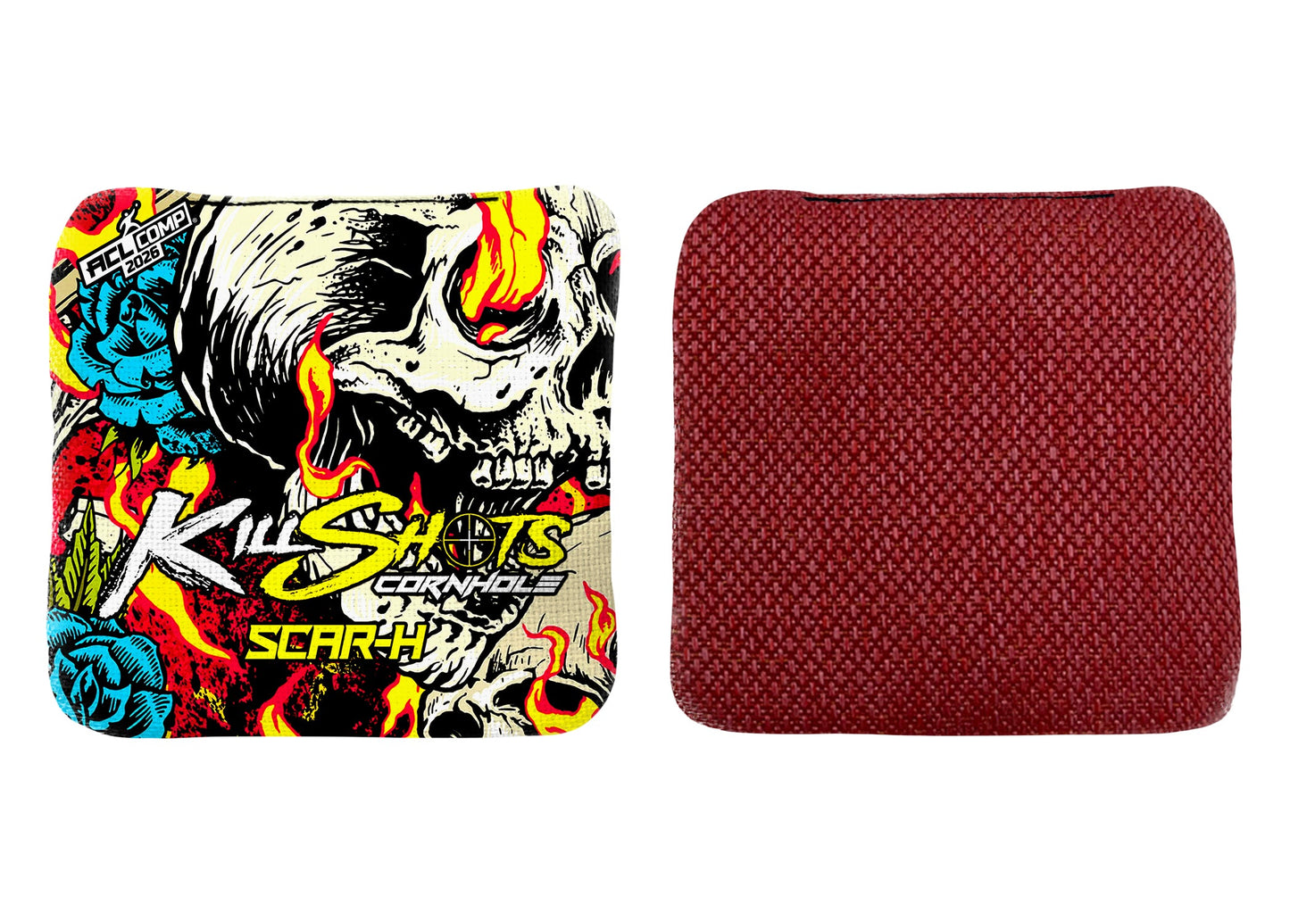 Killshots Cornhole | Scar-H Series | 2026 ACL COMP | Cornhole Bags | Limited Edition Designs