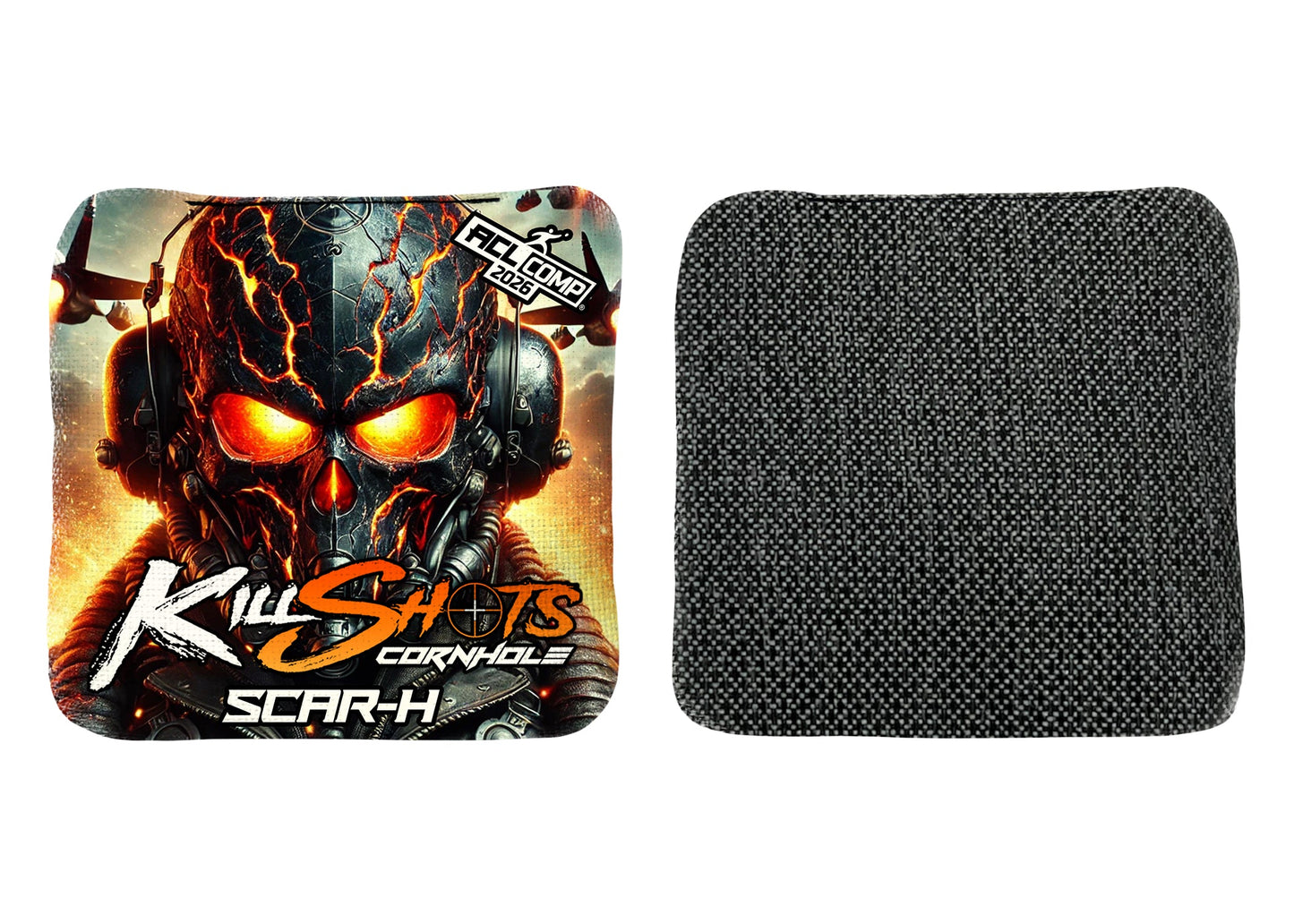 Killshots Cornhole | Scar-H Series | 2026 ACL COMP | Cornhole Bags | Limited Edition Designs
