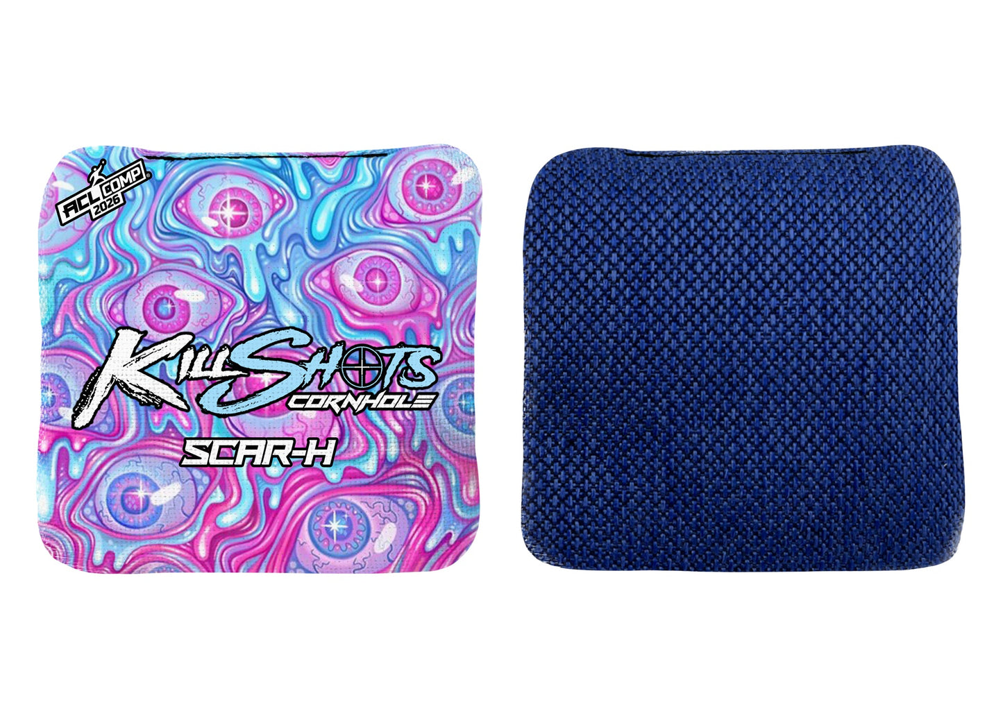 Killshots Cornhole | Scar-H Series | 2026 ACL COMP | Cornhole Bags | Limited Edition Designs