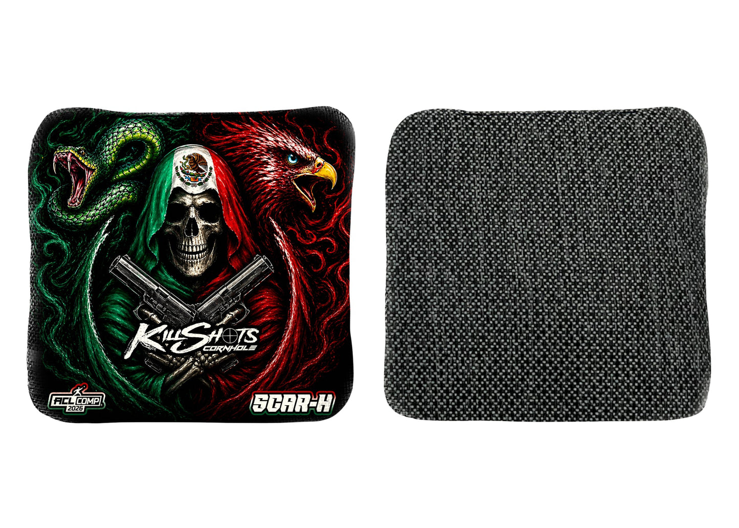 Killshots Cornhole | Scar-H Series | 2026 ACL COMP | Cornhole Bags | Limited Edition Designs