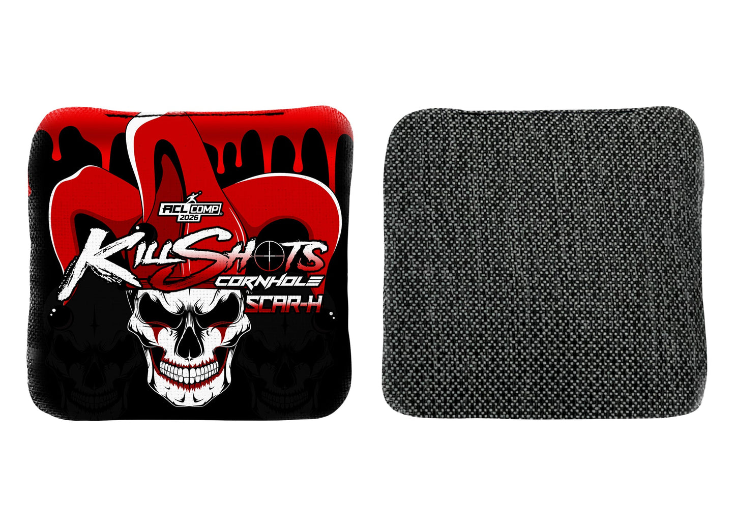 Killshots Cornhole | Scar-H Series | 2026 ACL COMP | Cornhole Bags | Limited Edition Designs
