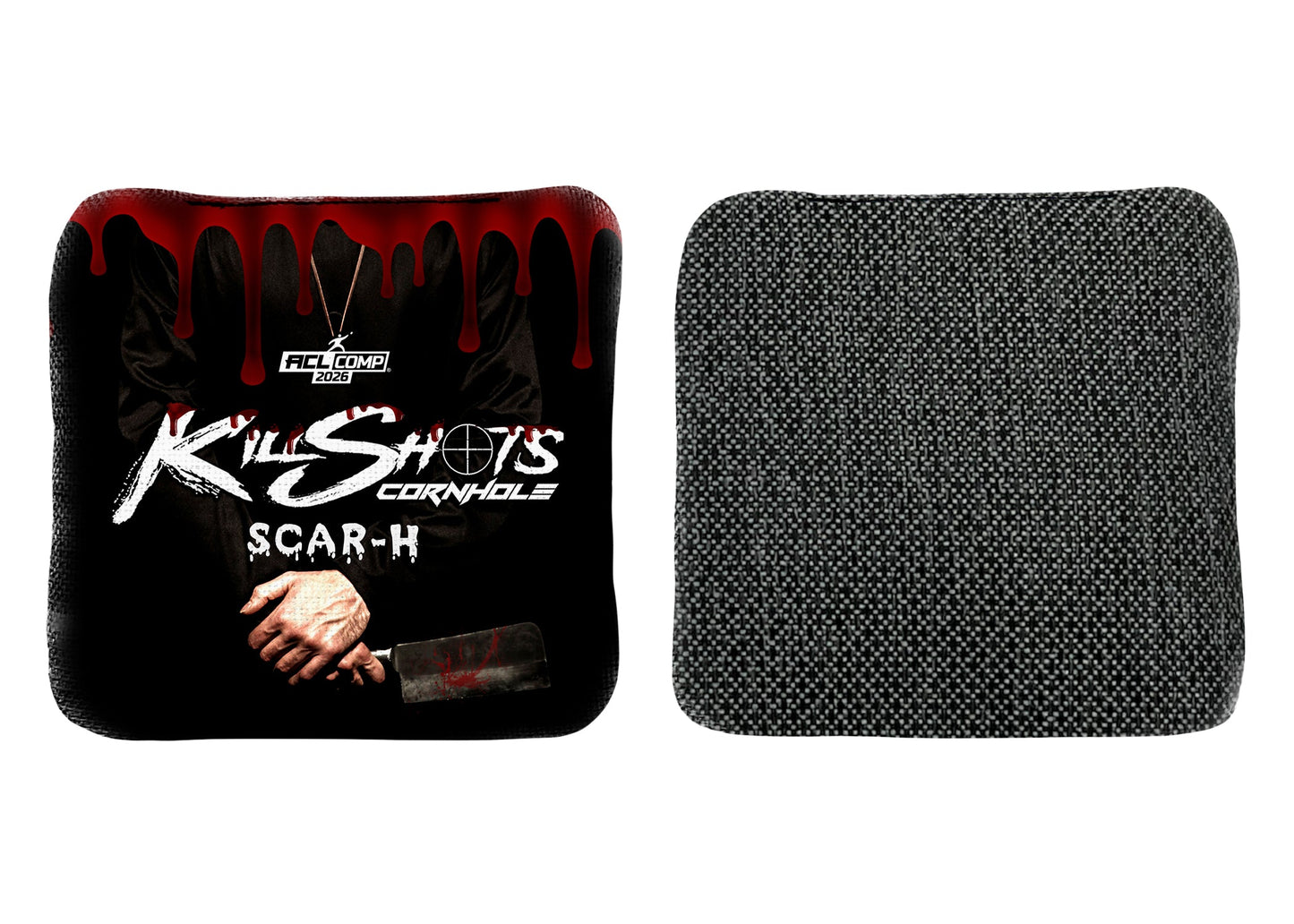 Killshots Cornhole | Scar-H Series | 2026 ACL COMP | Cornhole Bags | Limited Edition Designs