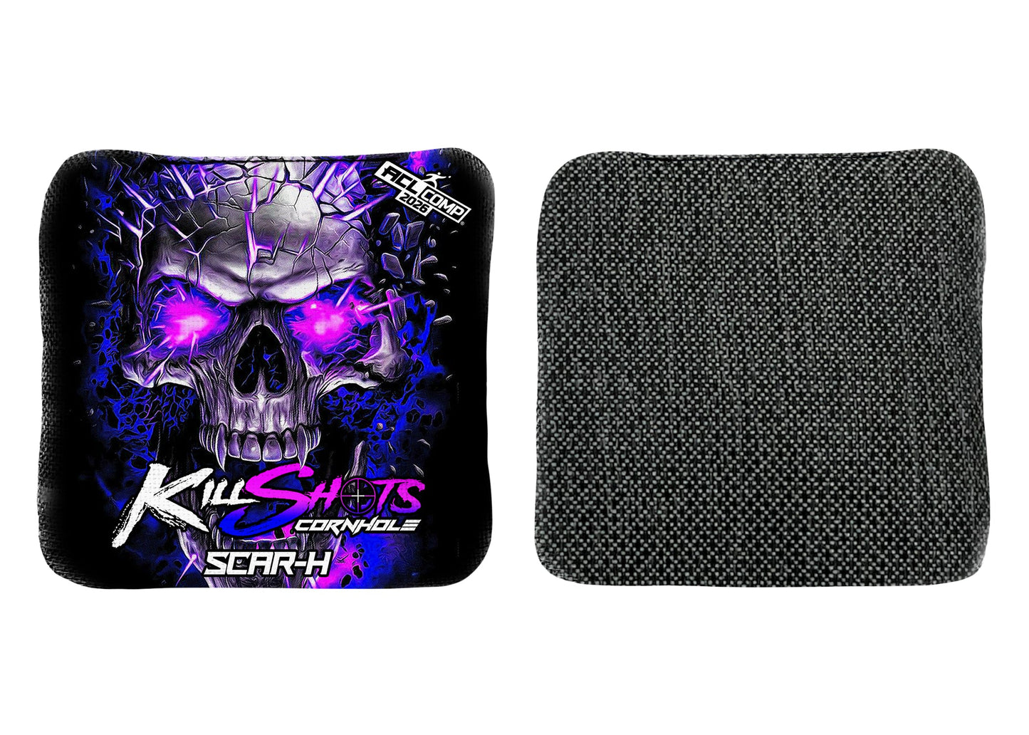 Killshots Cornhole | Scar-H Series | 2026 ACL COMP | Cornhole Bags | Limited Edition Designs