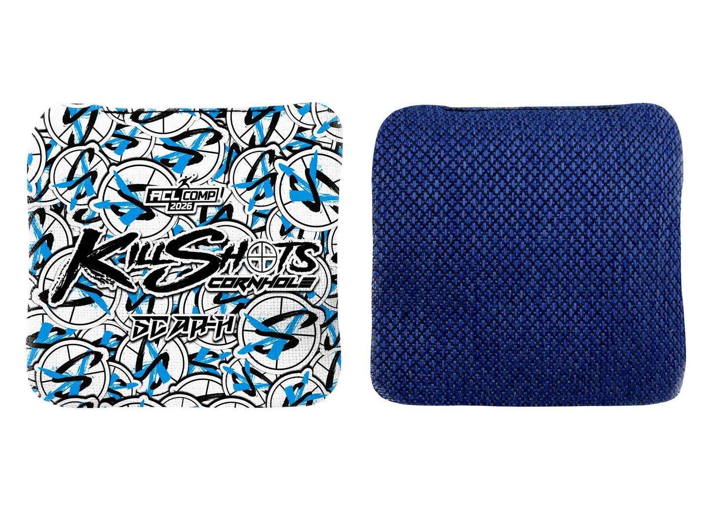 Killshots Cornhole | Scar-H Series | 2026 ACL COMP | Cornhole Bags | Limited Edition Designs