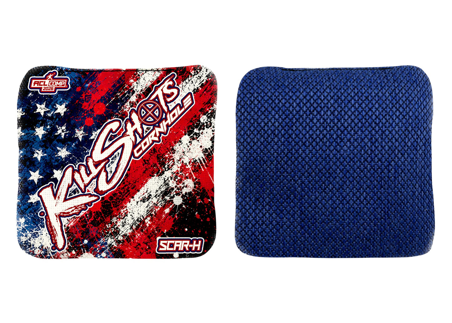 Killshots Cornhole | Scar-H Series | 2026 ACL COMP | Cornhole Bags | Limited Edition Designs
