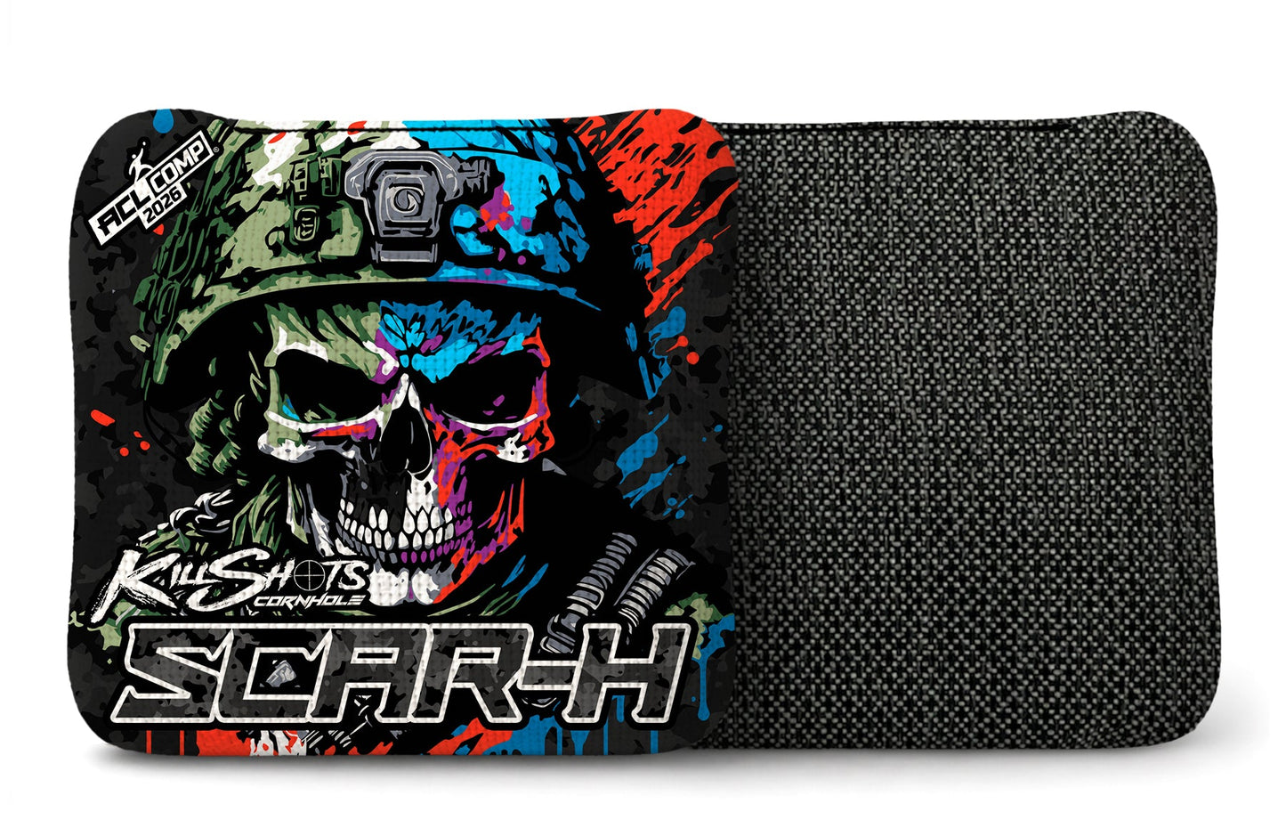Killshots Cornhole | Scar-H Series | 2026 ACL COMP | Cornhole Bags | Limited Edition Designs