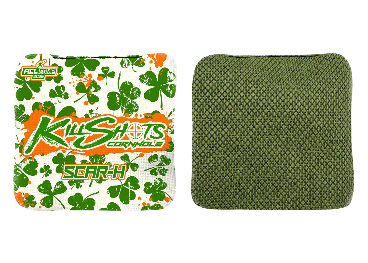 Killshots Cornhole | Scar-H Series | 2026 ACL COMP | Cornhole Bags | Limited Edition Designs