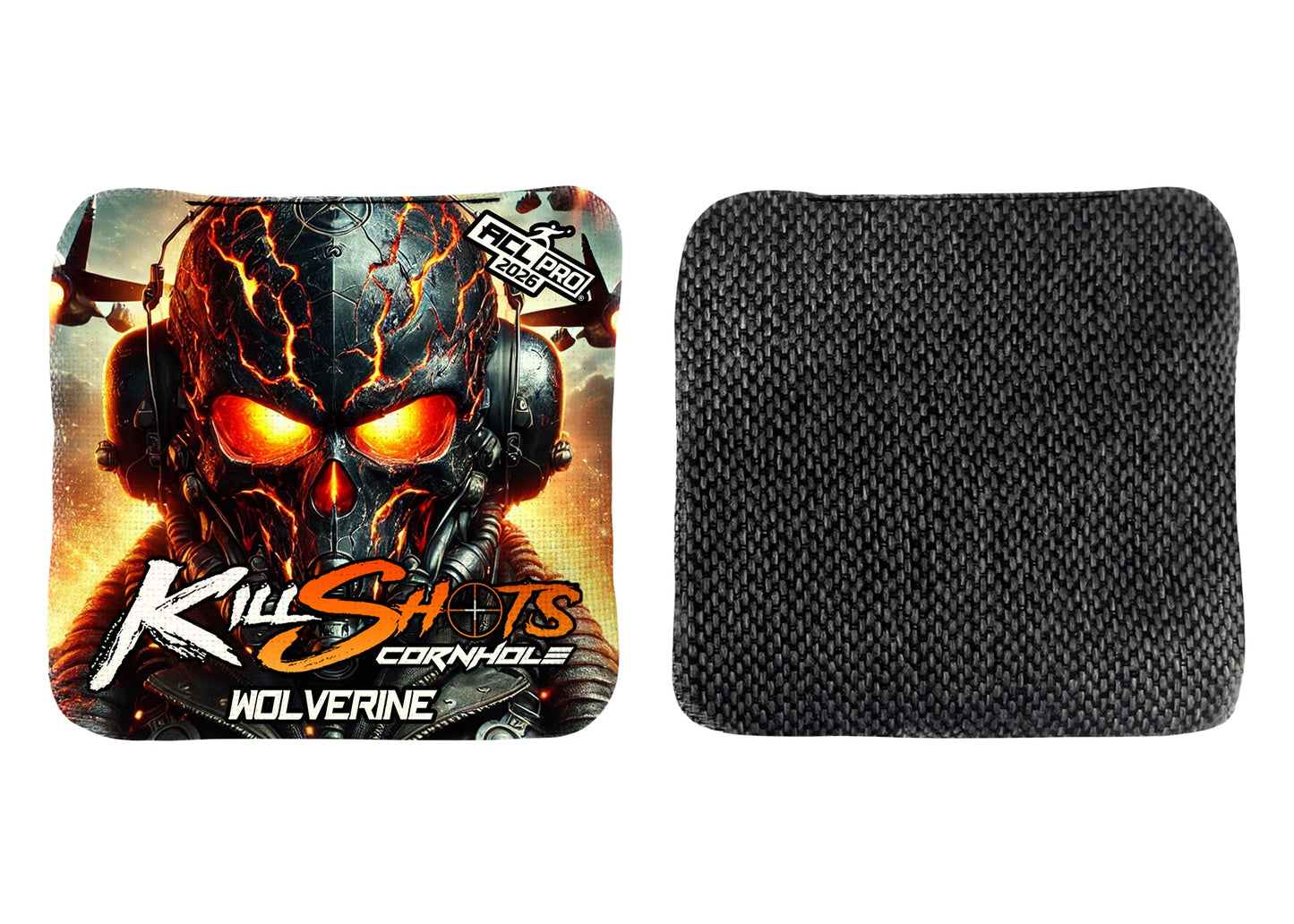 Killshots Cornhole | Wolverine Series | 2026 ACL PRO | Cornhole Bags | Limited Edition Designs