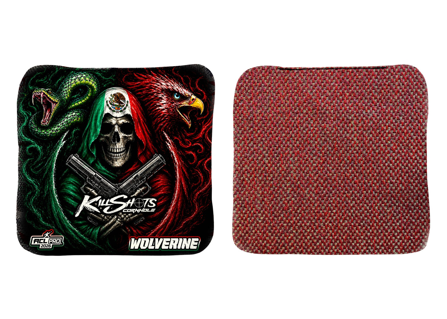 Killshots Cornhole | Wolverine Series | 2026 ACL PRO | Cornhole Bags | Limited Edition Designs