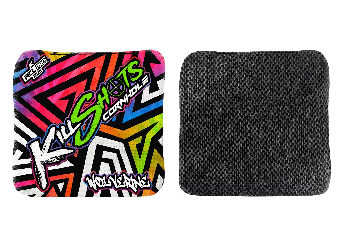 Killshots Cornhole | Wolverine Series | 2026 ACL PRO | Cornhole Bags | Limited Edition Designs