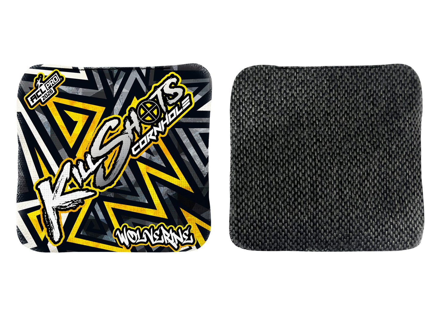 Killshots Cornhole | Wolverine Series | 2026 ACL PRO | Cornhole Bags | Limited Edition Designs