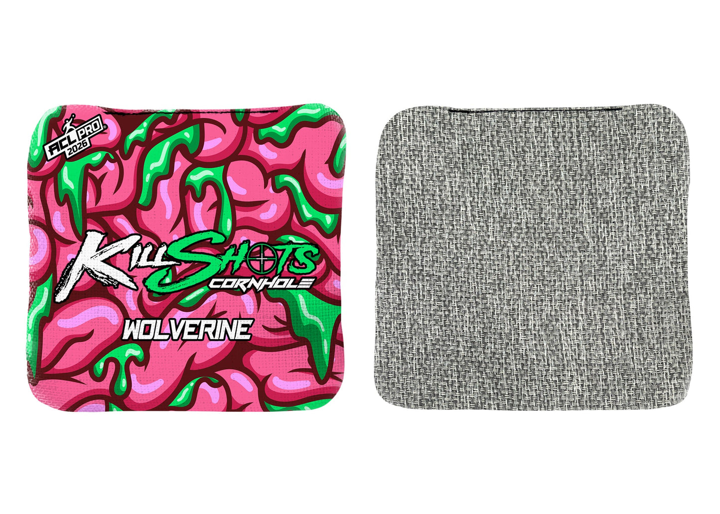 Killshots Cornhole | Wolverine Series | 2026 ACL PRO | Cornhole Bags | Limited Edition Designs