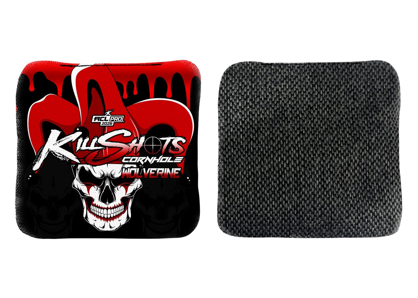 Killshots Cornhole | Wolverine Series | 2026 ACL PRO | Cornhole Bags | Limited Edition Designs