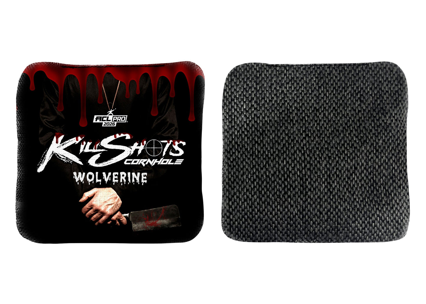 Killshots Cornhole | Wolverine Series | 2026 ACL PRO | Cornhole Bags | Limited Edition Designs