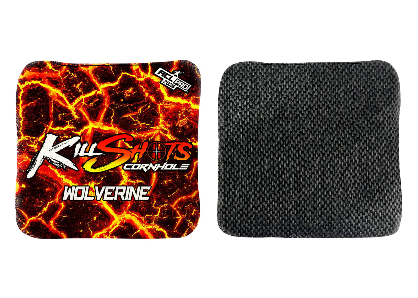 Killshots Cornhole | Wolverine Series | 2026 ACL PRO | Cornhole Bags | Limited Edition Designs