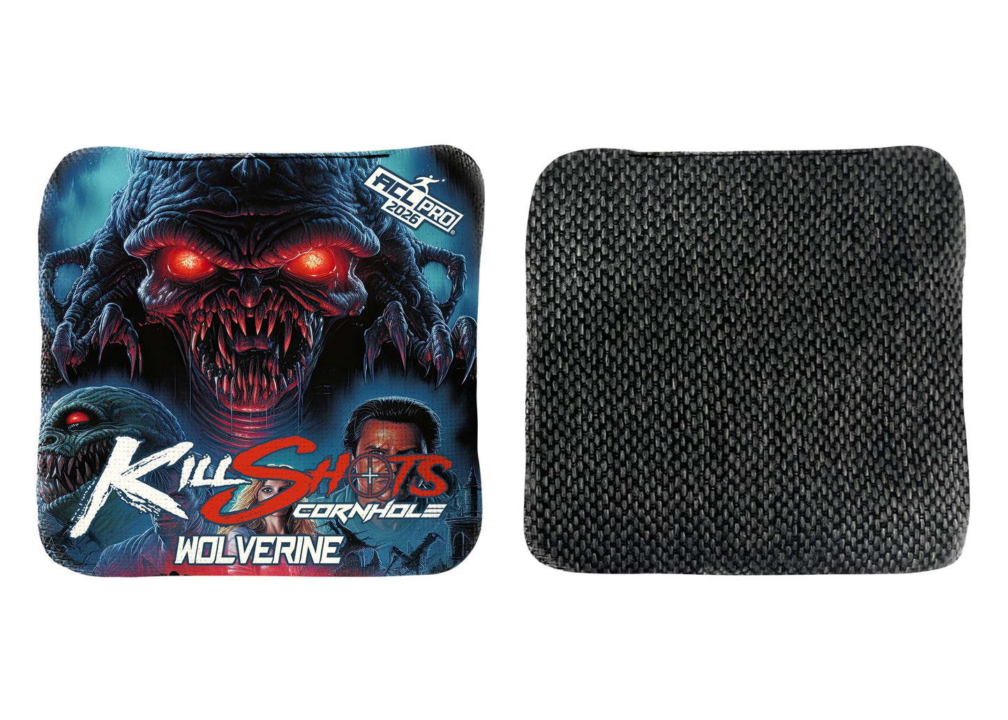Killshots Cornhole | Wolverine Series | 2026 ACL PRO | Cornhole Bags | Limited Edition Designs