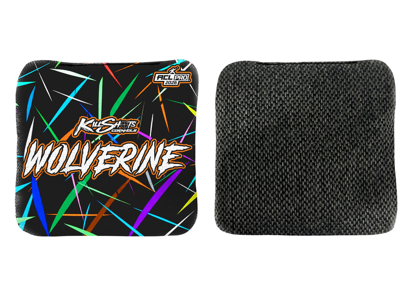 Killshots Cornhole | Wolverine Series | 2026 ACL PRO | Cornhole Bags | Limited Edition Designs