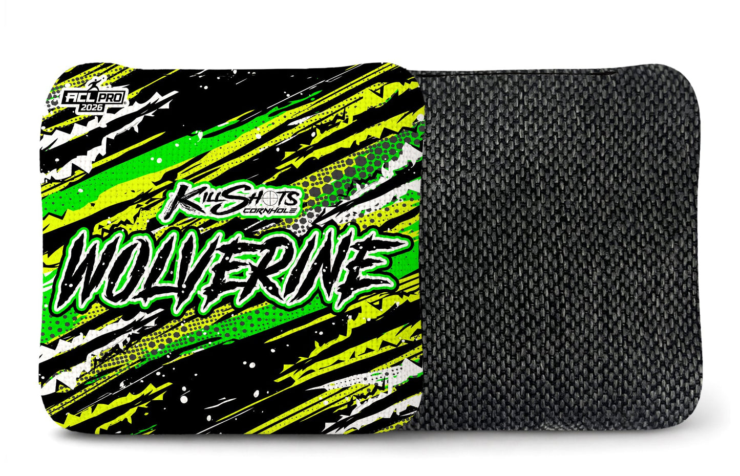 Killshots Cornhole | Wolverine Series | 2026 ACL PRO | Cornhole Bags | Limited Edition Designs
