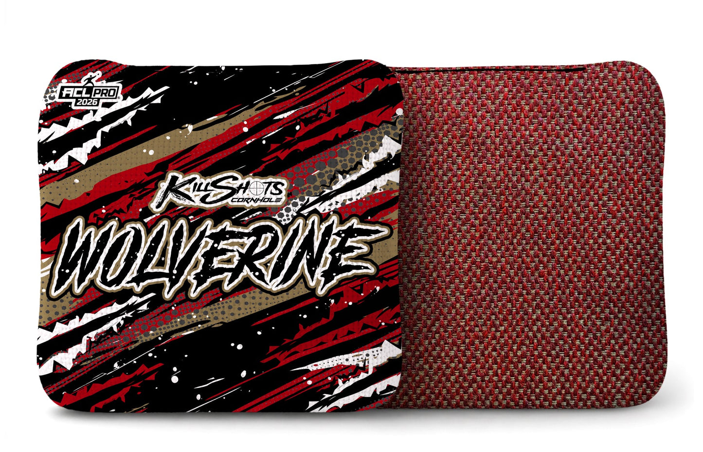 Killshots Cornhole | Wolverine Series | 2026 ACL PRO | Cornhole Bags | Limited Edition Designs