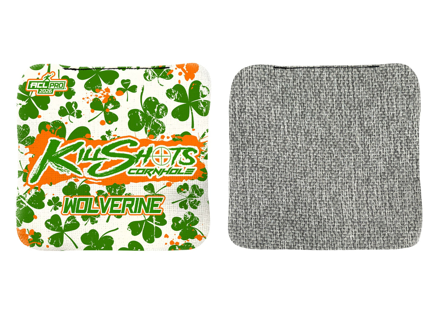 Killshots Cornhole | Wolverine Series | 2026 ACL PRO | Cornhole Bags | Limited Edition Designs