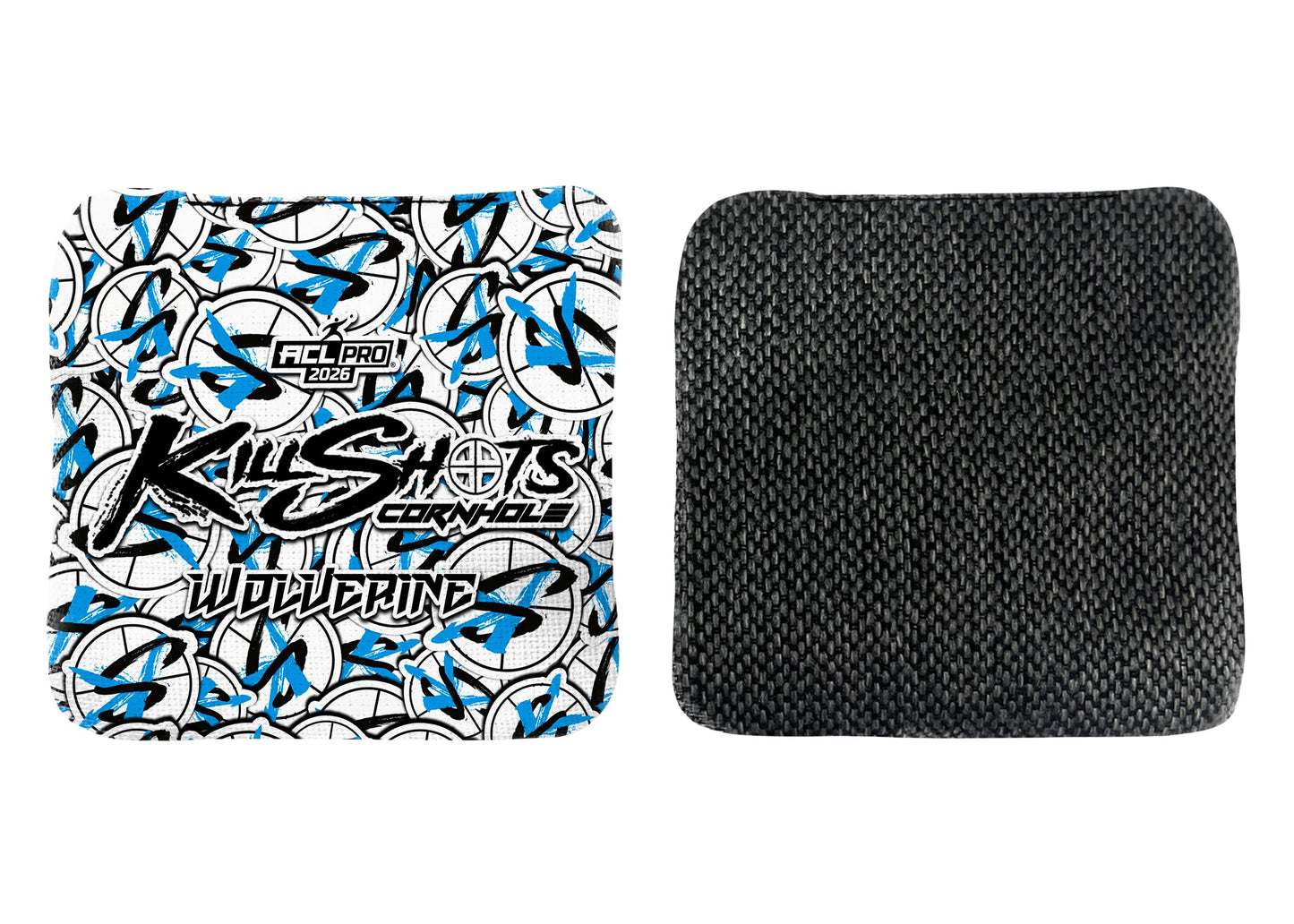 Killshots Cornhole | Wolverine Series | 2026 ACL PRO | Cornhole Bags | Limited Edition Designs