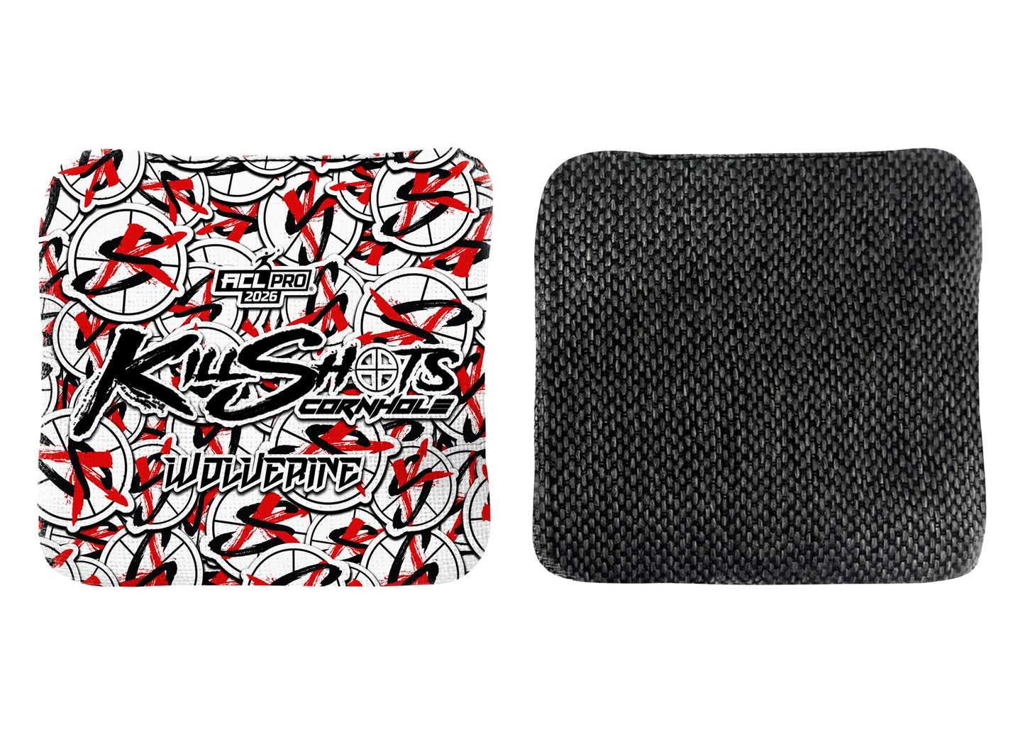 Killshots Cornhole | Wolverine Series | 2026 ACL PRO | Cornhole Bags | Limited Edition Designs