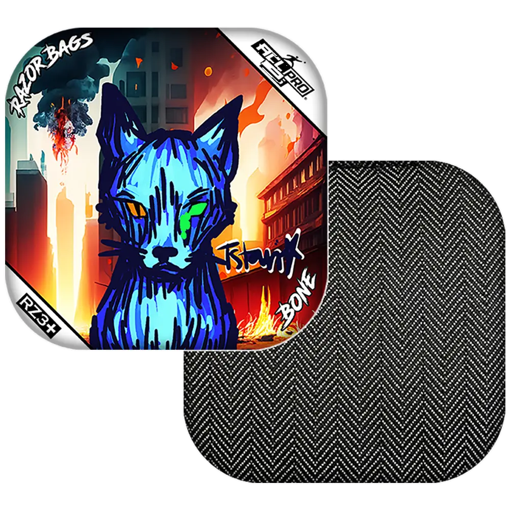 Bone | KAOS KITTY | ACL PRO Razor Cornhole Bags