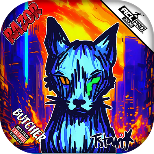 Butcher | KAOS KITTY | ACL PRO Razor Cornhole Bags