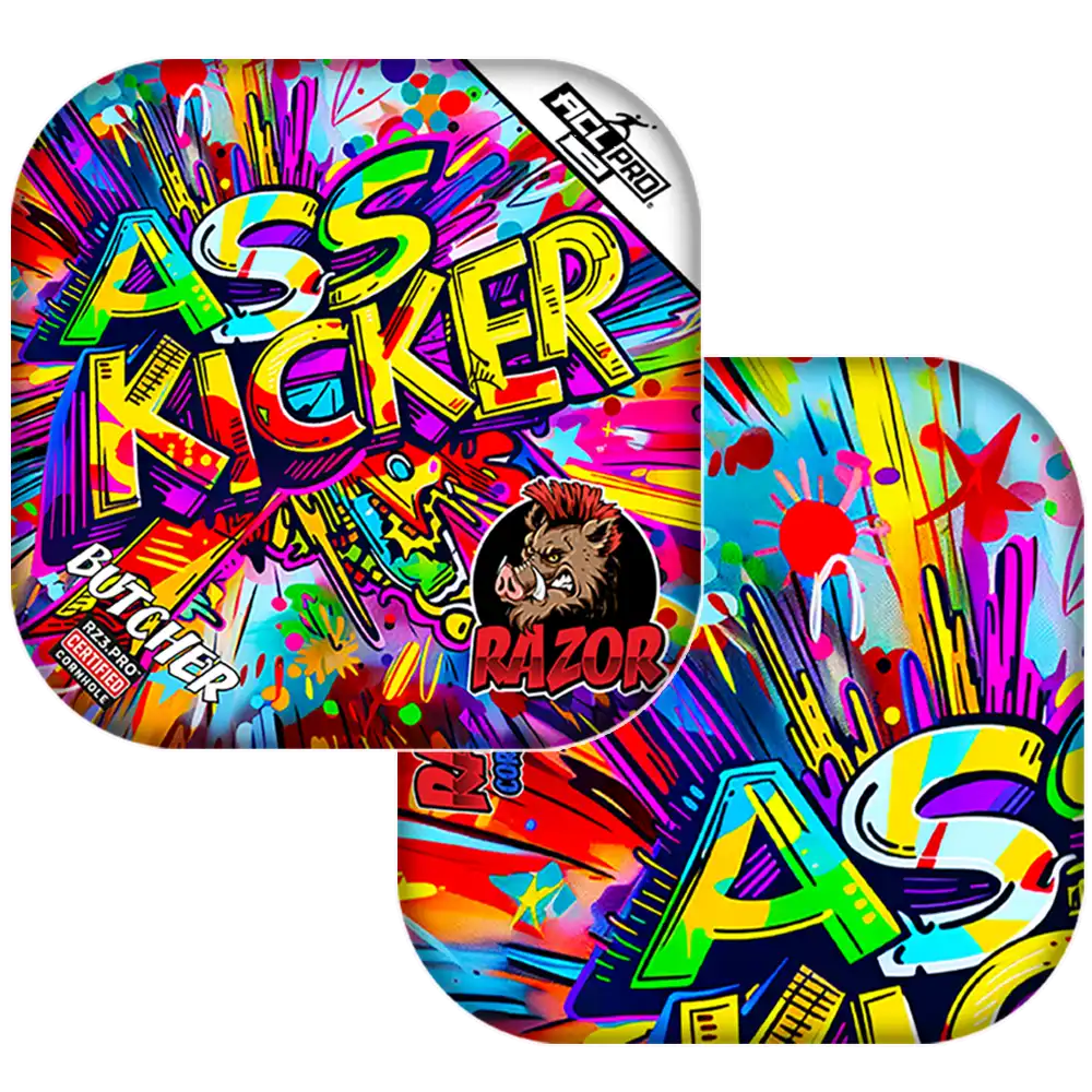 Butcher | Ass Kicker III | ACL PRO Razor Cornhole Bags