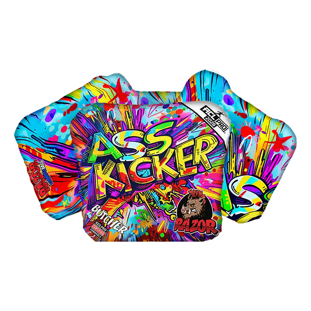 Butcher | Ass Kicker III | ACL PRO Razor Cornhole Bags