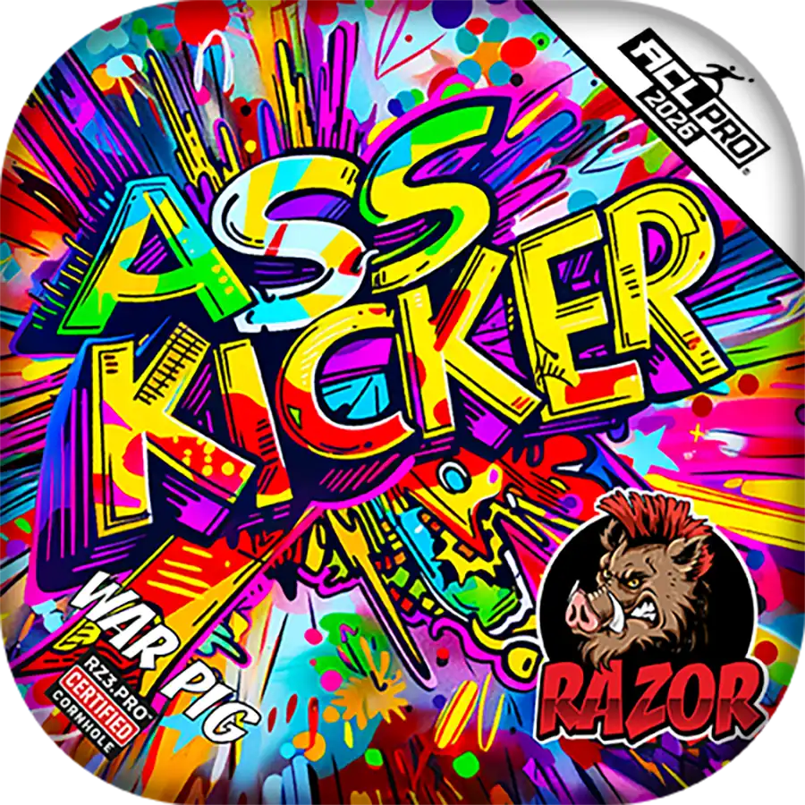 War Pig | Ass Kicker III | ACL PRO Razor Cornhole Bags