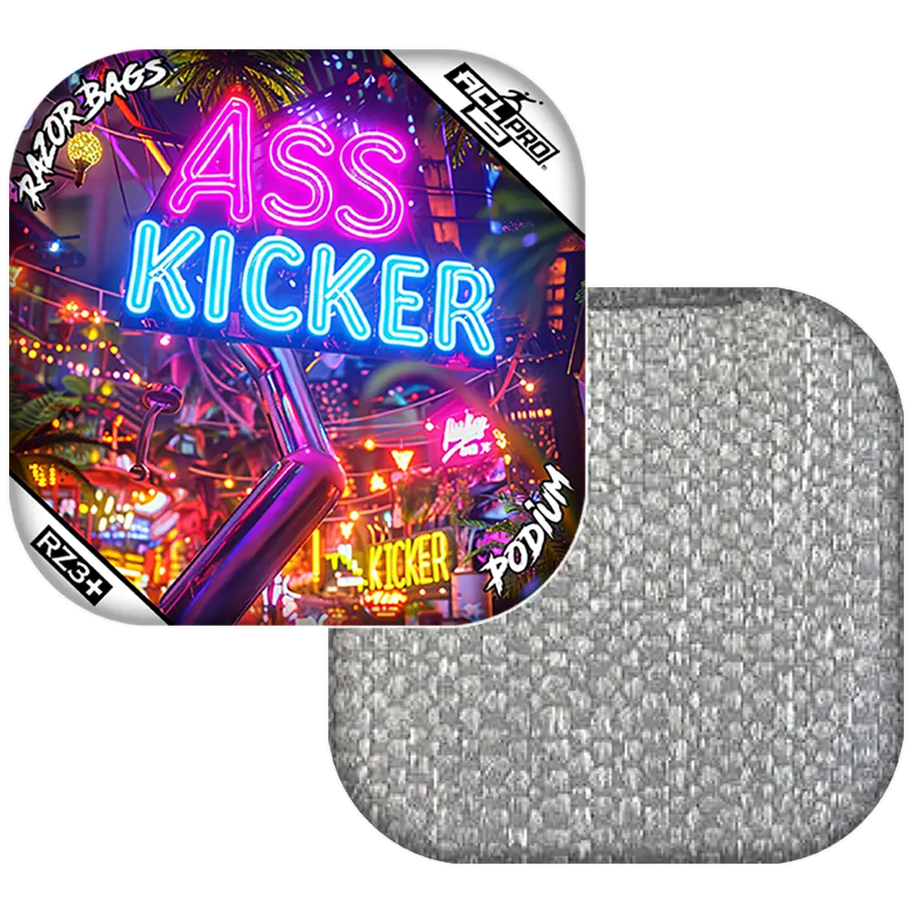 Podium | Ass Kicker Neon | ACL PRO Razor Cornhole Bags