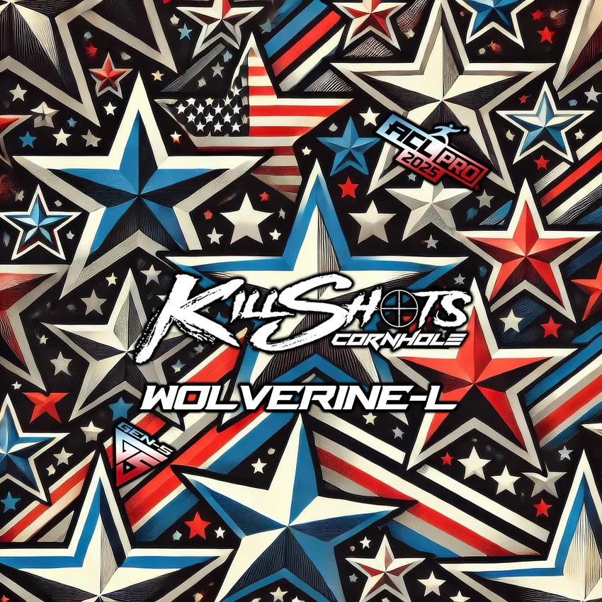 KillShots Cornhole - Wolverine L - ACL 2025 Pro Bags Limited