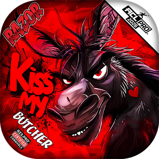 Butcher | Kiss My | ACL PRO Razor Cornhole Bags