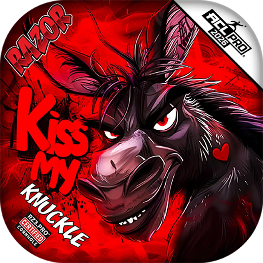 Knuckle | Kiss My | ACL PRO Razor Cornhole Bags