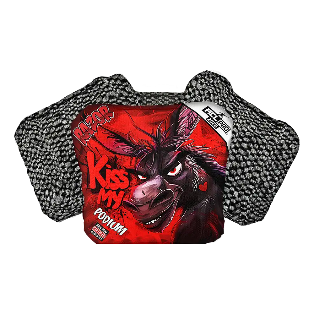 Podium | Kiss My | ACL PRO Razor Cornhole Bags