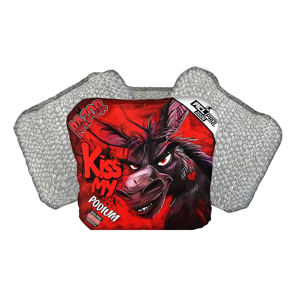 Podium | Kiss My | ACL PRO Razor Cornhole Bags