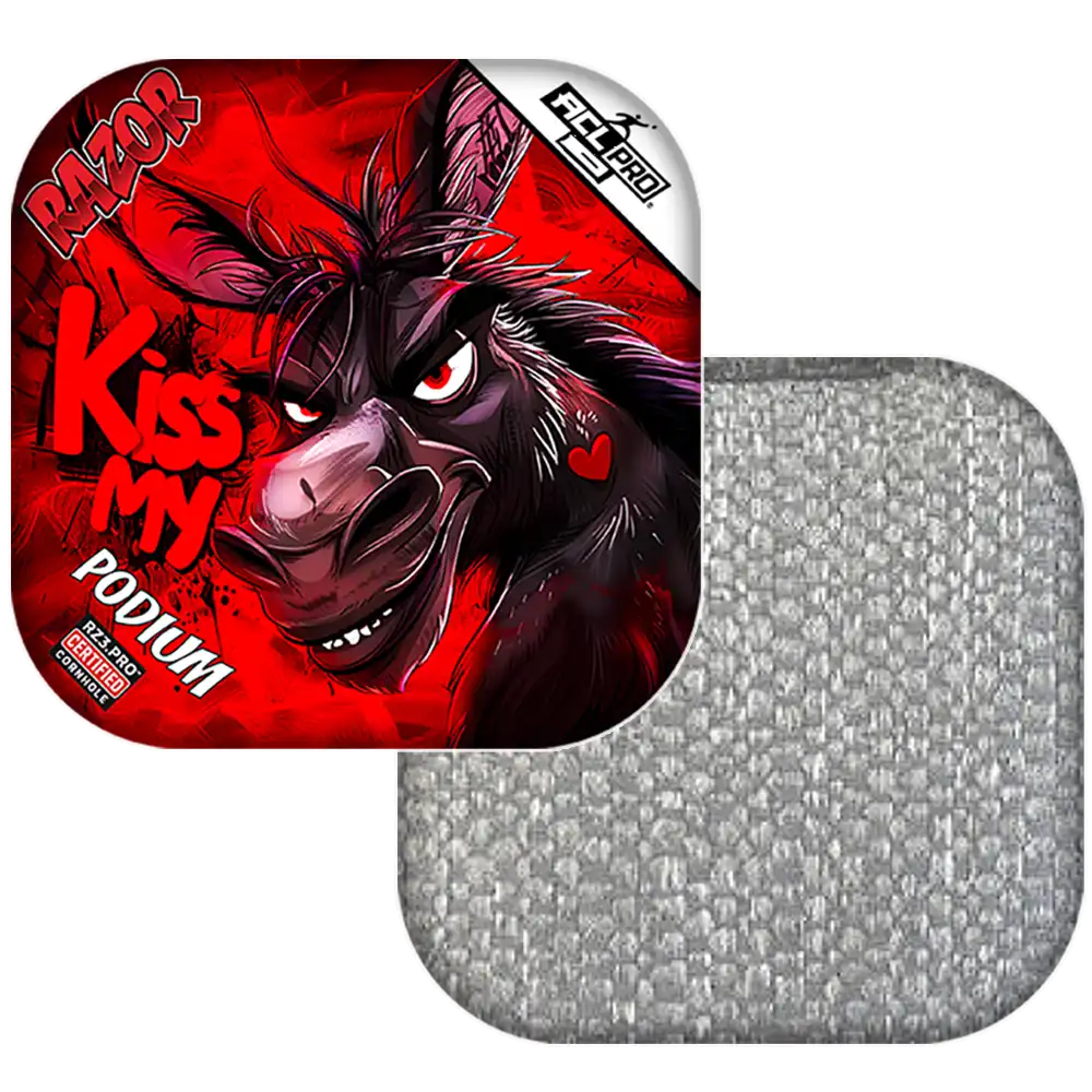 Podium | Kiss My | ACL PRO Razor Cornhole Bags