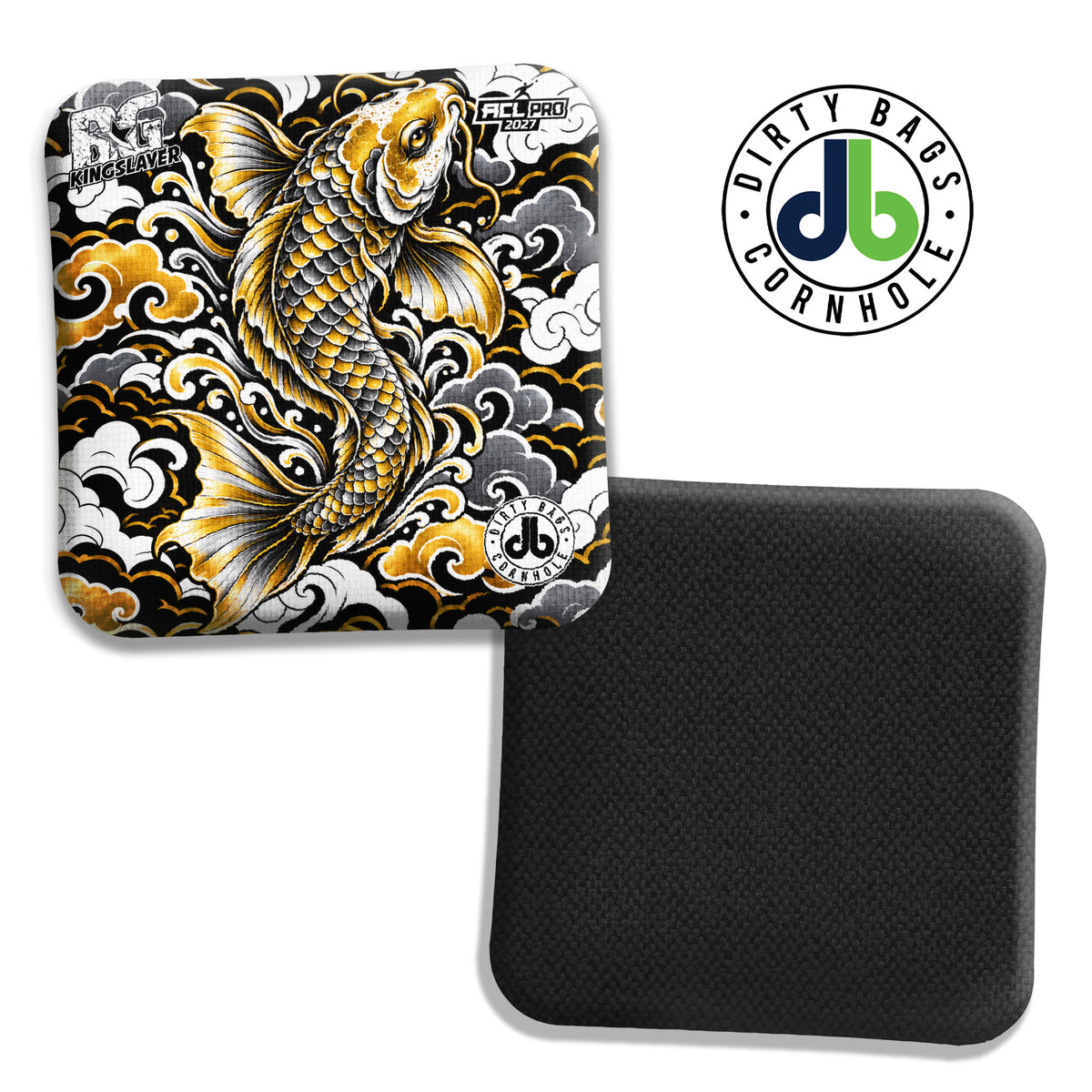 BG Cornhole Bags - Kingslayer - Koi Clouds