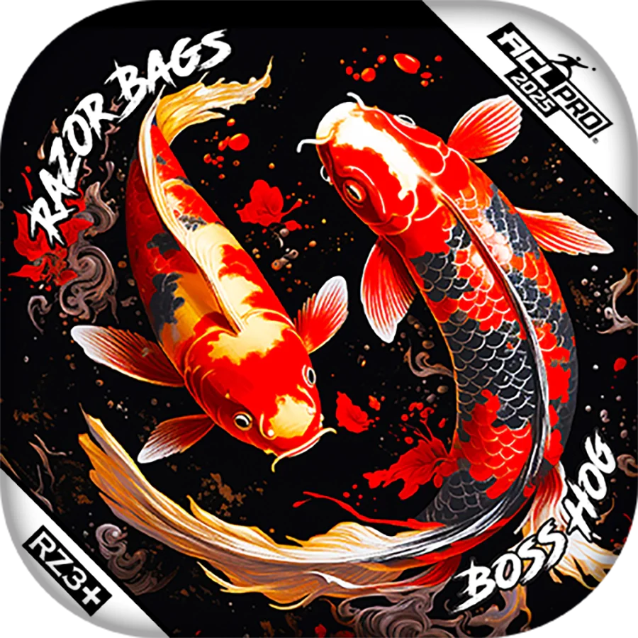 Boss Hog | Koi | ACL PRO Cornhole Bags by Razor Bags (Razor Cornhole)