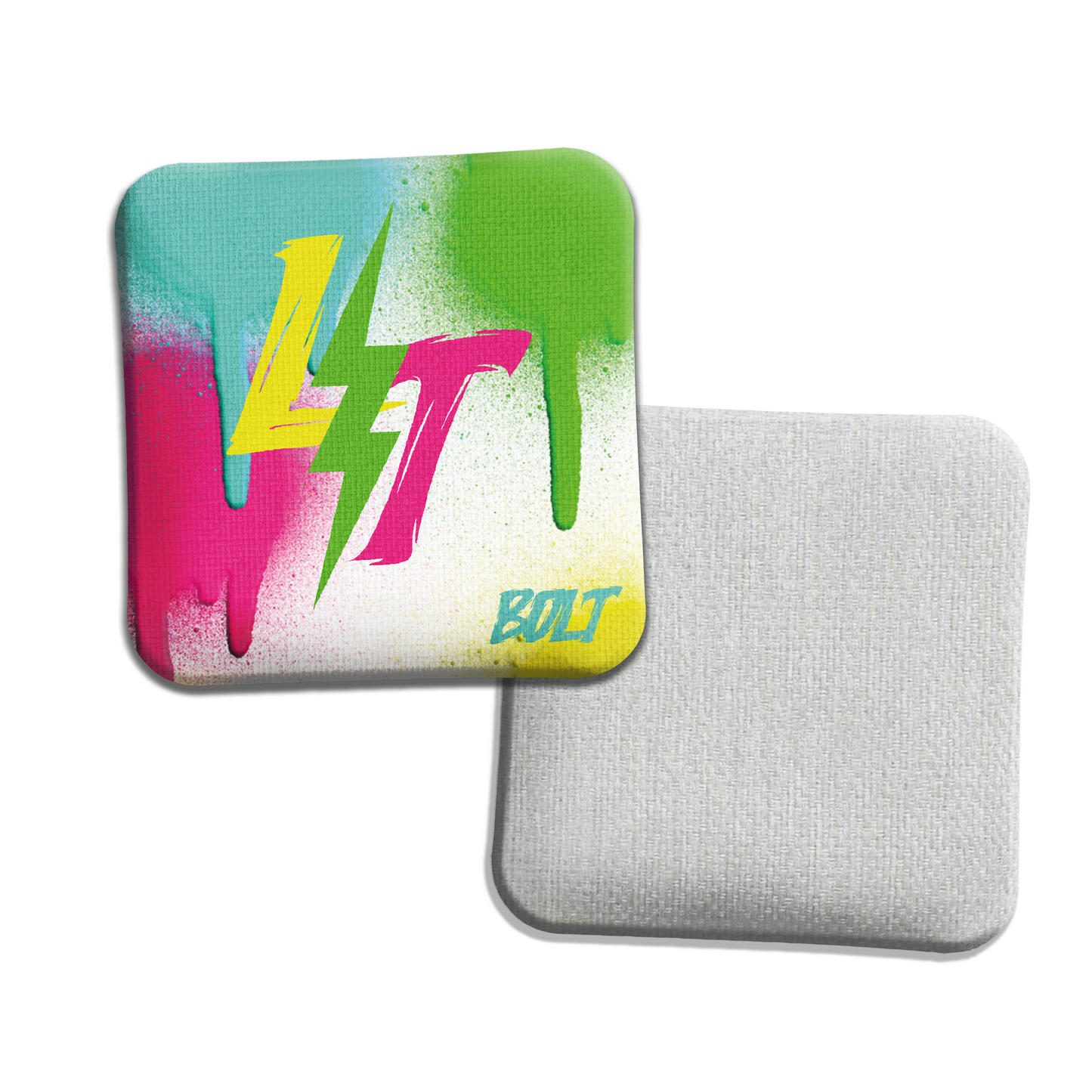 LT Cornhole Bags | Bolt | Paint White