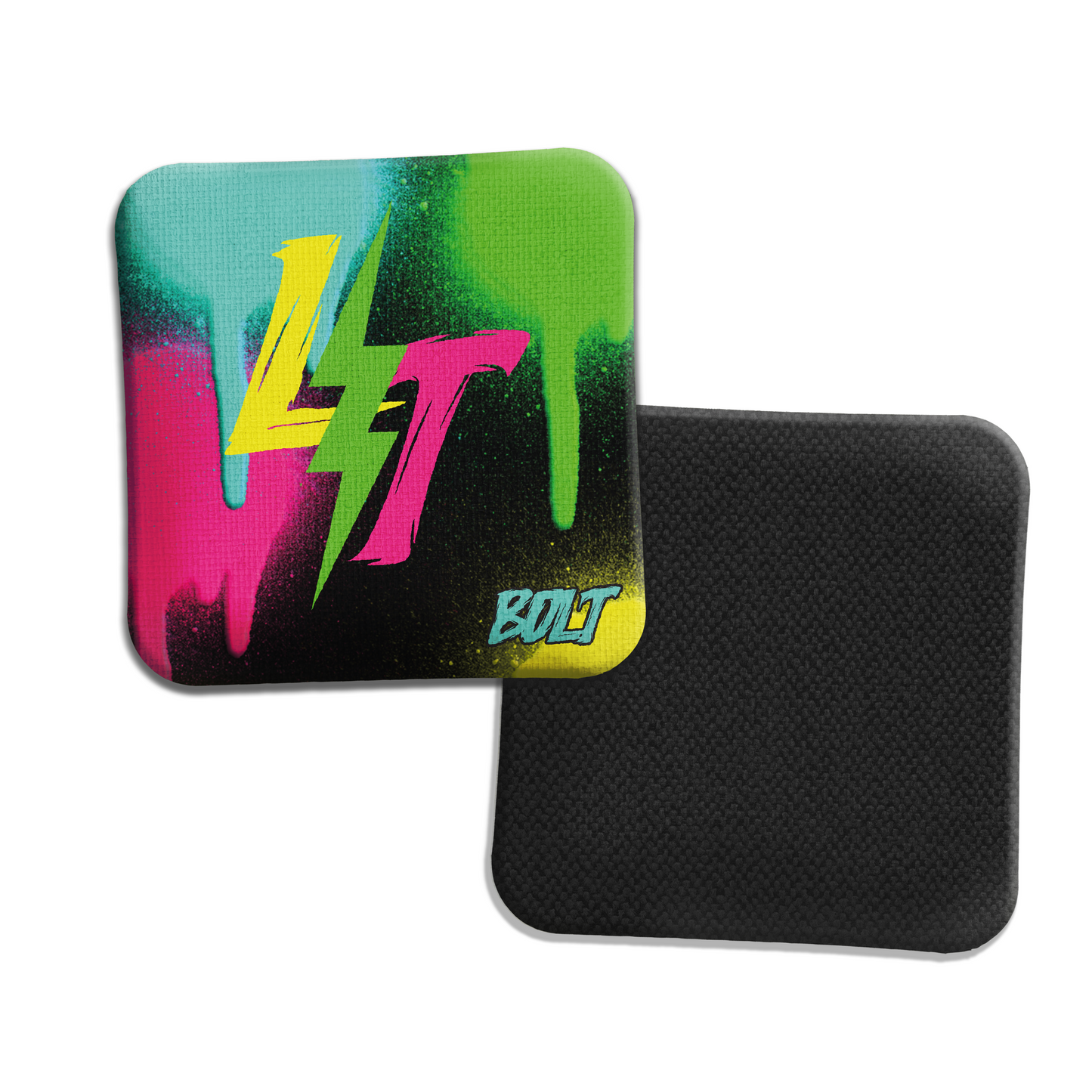 LT Cornhole Bags | Bolt | Paint Black