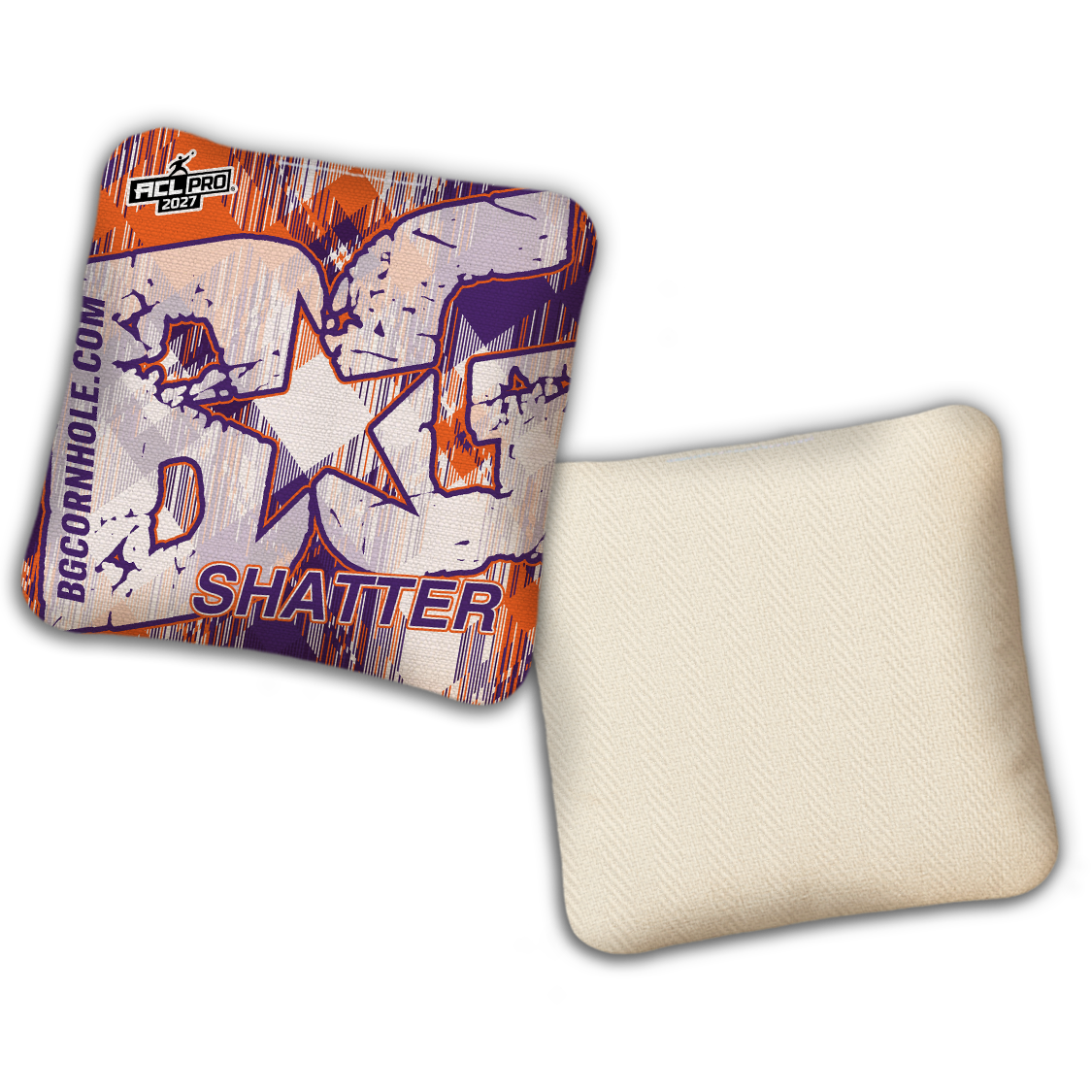 2027 BG Multiple Bag Models "LUMBERJACK GLITCH" - ACL Pro Stamped Cornhole Bags - SET OF 4 BAGS