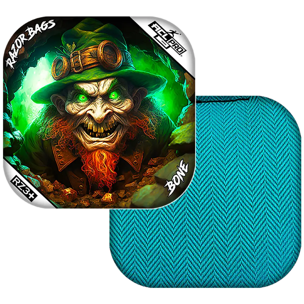 Bone | Leprechaun Cave | ACL PRO Razor Cornhole Bags