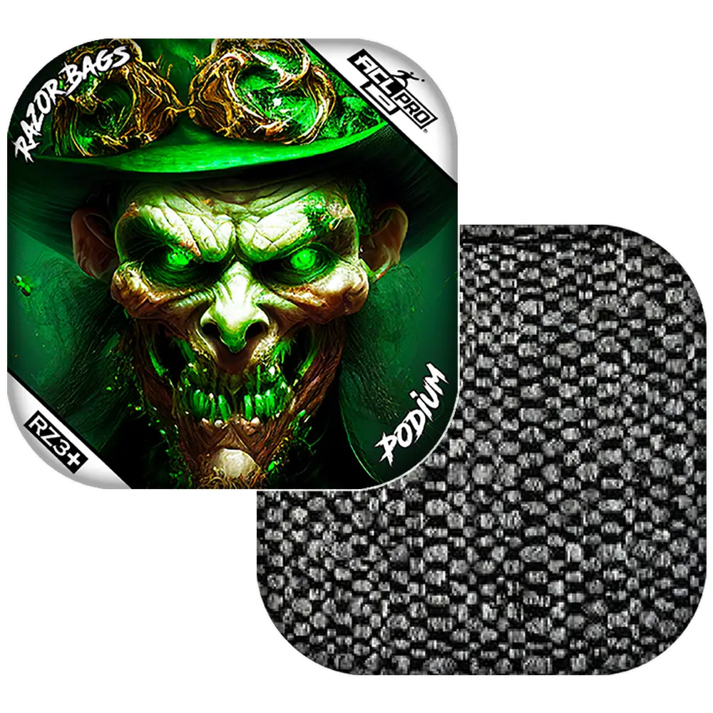 Podium | Leprechaun Smile | ACL PRO Razor Cornhole Bags