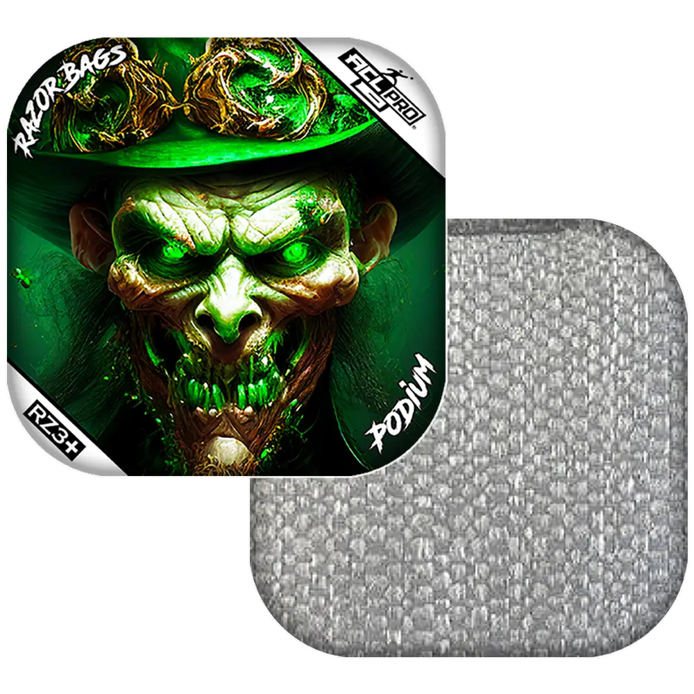 Podium | Leprechaun Smile | ACL PRO Razor Cornhole Bags